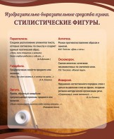Стенд "Стилистические фигуры" Вариант 2 - fgospostavki.ru - Мурманск