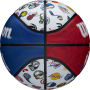 Мяч баскетбольный Wilson NBA All Team (размер 7, резина, тренировочный) - fgospostavki.ru - Мурманск