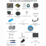 Robo kit DIYGO Мобильный робот с колесами всенаправленного движения - fgospostavki.ru - Мурманск